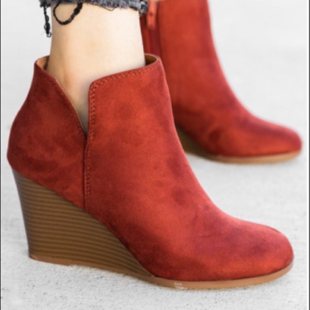 Wedge Booties